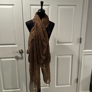 Beautiful animal print scarf